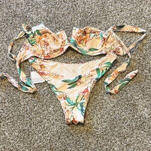 Monday Swimwear Tropical Floral Bikini